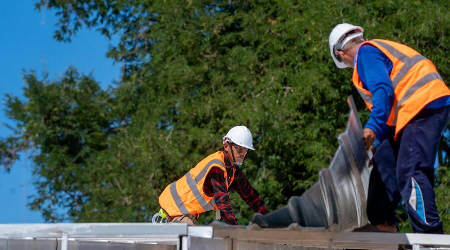 Professional metal roof installation in Columbiaville, MI